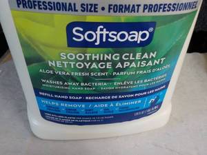 lot 20 image: 1 gallon Soft Soap...