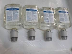 lot 34 image: 4 x Pacific Blue Foam Soap Refills...