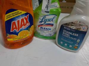 lot 35 image: Ajax, Lysol and Ecos Pro...