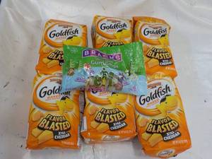 lot 65 image: Gold Fish and Gum Drops...