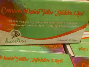 lot 86 image: Case of 40 Daveliou Canvas Paint Tu...