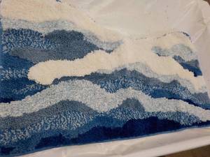 lot 134 image: Wave Bath Mat...