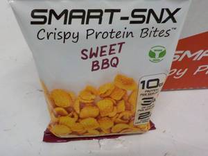 lot 150 image: 12 x 2 oz Bags Smart SNX Sweet BBQ ...