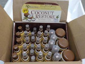 lot 160 image: 37 pc Coconut Restore Products -6 d...