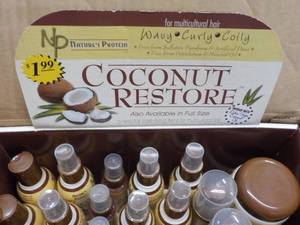 lot 164 image: 37 pc Coconut Restore Products -6 d...