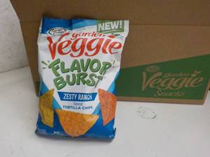 lot 175 image: 6 x 6 oz Bags Veggie Zesty Ranch To...
