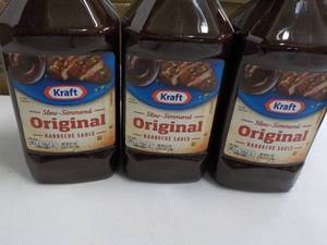 lot 179 image: 3 x 5 lb. 2 12 oz Jugs Kraft Origi...