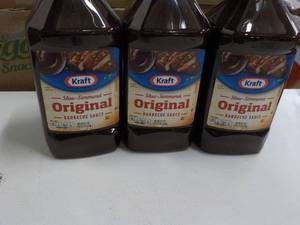 lot 180 image: 3 x 5 lb. 2 12 oz Jugs Kraft Origi...
