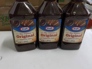 lot 181 image: 3 x 5 lb. 2 12 oz Jugs Kraft Origi...