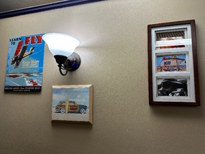 lot 182 image: Variety Of Beach Themed And Flying Wall Art