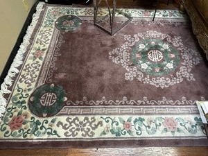 lot 184 image: Area Rug Measuring 64 X 8 Feet Approximately
