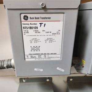 lot 80 image: GE Buck Boost Transformer