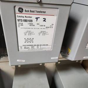 lot 81 image: GE Buck Boost Transformer