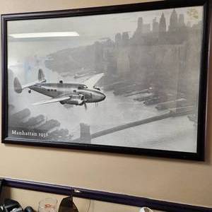 lot 104 image: Manhattan 1938 Print Measuring 37 X 2