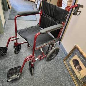 lot 108 image: Medline Wheelchair