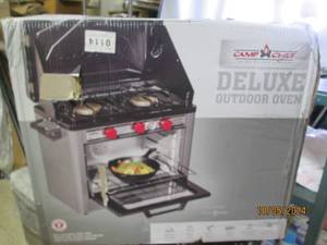 camp chef deluxe outdoor oven...