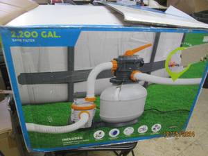 bestway 2,2200 sand filter...