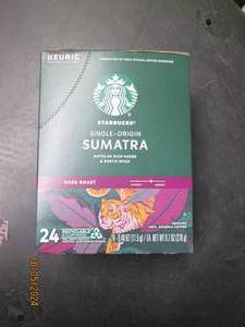 starbucks sumatra coffee 24 k kups ...