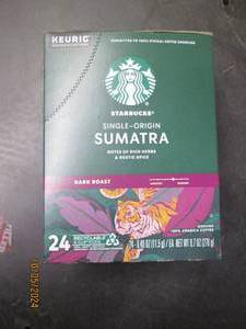 starbucks sumatra coffee 24 k kups ...