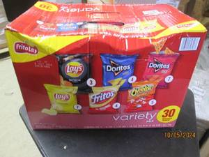 package of frito lay 30 bigger bags...
