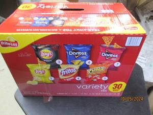 package of frito lay 30 bigger bags...