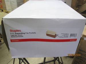 case of staples 3 12 inch expandin...