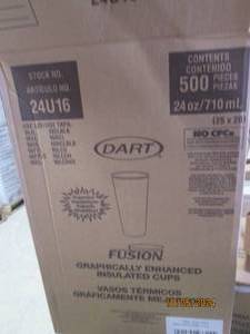 case of dart fusion 24 oz graphical...