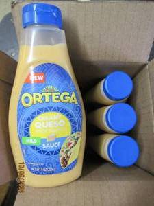 case of 6 ortega creamy queso mild ...