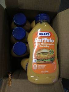 case of kraft buffalo style mayonna...