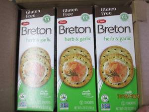 case of 6 breton herb and garlic cr...
