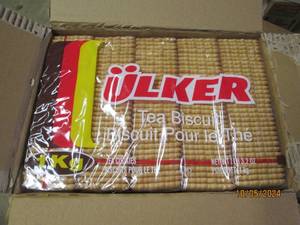 2 packages of ulker tea biscuts ...