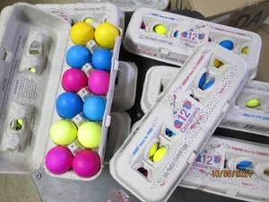 8 packages of 12 easter eggs full o...