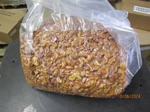 12.5lbs of honey roasted cashews ha...