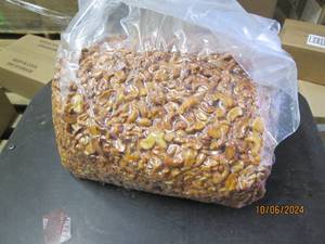 12.5lbs of honey roasted cashews ha...