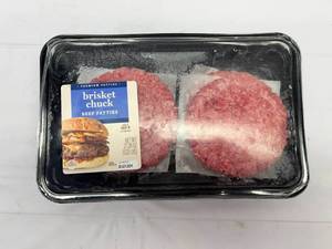 A. 1.33lbs Brisket Chuck Beef Patties