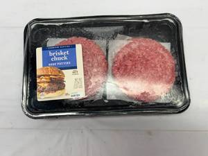 A. 1.33lbs Brisket Chuck Beef Patties