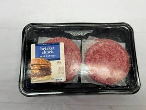 A. 1.33lbs Brisket Chuck Beef Patties