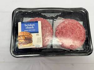 A. 1.33lbs Brisket Chuck Beef Patties