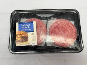 A. 1.33lbs Brisket Chuck Beef Patties