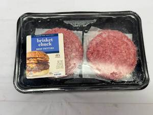 A. 1.33lbs Brisket Chuck Beef Patties