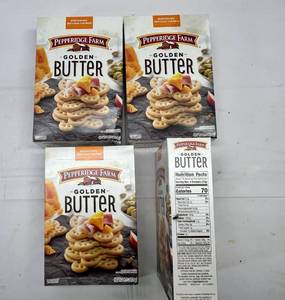 MM. 4x 9.75oz Pepperidge Farms Golden Butter Crackers
