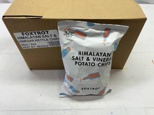 P. 25x 2oz Himalayan Salt & Vinegar Potato Chips