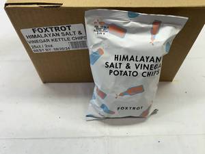 P. 25x 2oz Himalayan Salt & Vinegar Potato Chips