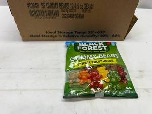 12x 4.5oz Black Forest Gummy Bears
