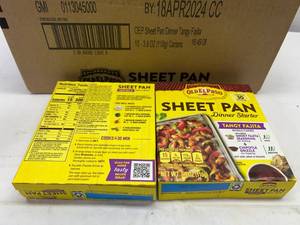 10x 3.9oz Old El Paso Sheet Pan Dinner Starter-Tangy Fajita