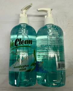 3x 16.9oz We Clean Deep Cleansing Hand Soap-Eucalyptus Mint
