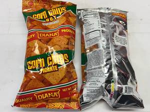 JJ. 8x 4.05oz Spicy BBQ Corn Chips