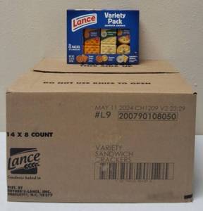 Snyders - Lance  Variety Pack Sandwich Crackers - 1 Case