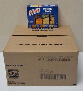 Snyders - Lance  Variety Pack Sandwich Crackers - 1 Case