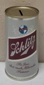 Schlitz Vintage Collectible Banks  (5) Banks - 12 Fluid Ounce Size